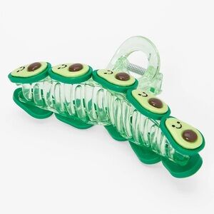 Claire's Green Avocado Hair Clip